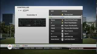 Fifa 12  How to change your controls PC [upl. by Eerased]