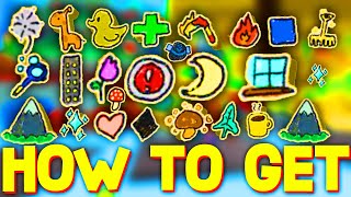 HOW TO GET ALL STICKERS FOR BEESMAS QUESTS in BEE SWARM SIMULATOR ROBLOX [upl. by Eerok]