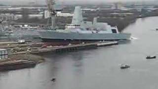 Launch of HMS Dauntless [upl. by Fabe279]