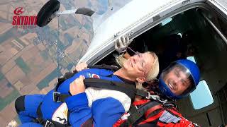 15000ft Charity Skydive for Childrens Heart Surgery Fund Watch Claire and Colleen in action [upl. by Cindelyn]