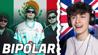 BRITISH GUY REACTS TO PESO PLUMA JASIEL NUÑEZ JUNIOR H  BIPOLAR  TWReactz [upl. by Duma]