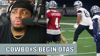 ✭ Takeaways amp Observations from Cowboys OTAs Day 1 [upl. by Gabor100]