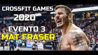 Mat Fraser  Evento 3 de los CROSSFIT GAMES 2020 [upl. by Atinal473]