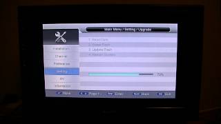 Triax TSC114 Saorview Combo  How to Perform Firmware Upgrade [upl. by Atik75]