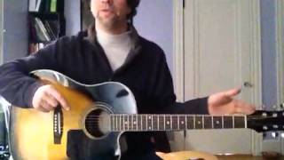 Epiphone AJ220SCE Guitar Review AJ220 [upl. by Blanding504]