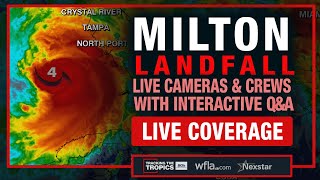 MILTON DAMAGE COVERAGE Hurricane Slams Florida Millions in Power Outage  Live QampA  Camera Feeds [upl. by Gervais]