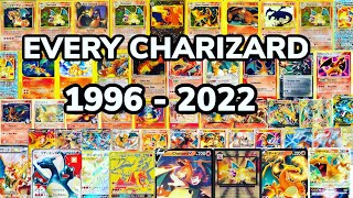 Every Charizard Pokemon card from 1996 to 2022 [upl. by Kunkle543]