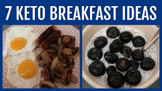 7 Easy Keto Breakfast Ideas  Low Carb Breakfast Recipes [upl. by Atse797]