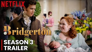 Bridgerton Season 3 FIRST LOOK Trailer  Release Date Announcement [upl. by Nyladam]