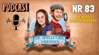 De Spelletjes Vrienden Podcast  Afl 83  De beste spelontwerpers [upl. by Cockburn]