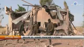 Mali  Bavure de larmée française à Konna [upl. by Ardnahcal]