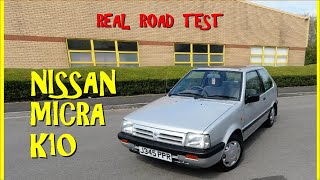 Real Road Test 1992 Nissan Micra 12 GSX K10  surprisingly rorty [upl. by Nyleikcaj]