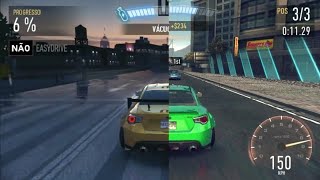 NFS NO LIMITS ANDROID LOW GRAPHICS VS HIGH GRAPHICS [upl. by Ecyaj81]