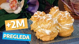 Princes krofne  Profiterole  Cream Puffs [upl. by Rosemonde953]