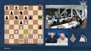 51st Rilton Cup round 4 interview GM Michael Oratovsky [upl. by Kreitman]