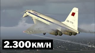 LA TRÁGICA HISTORIA DEL CONCORDE RUSO EL TU144 ¿QUÉ PASÓ [upl. by Ienttirb]