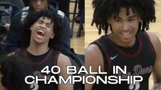 “RING ME‼️” DYLAN HARPER SNAPS FOR 40 BALL IN CHIP  Bosco vs St Peters Prep  Legacy Game‼️ [upl. by Eenot]