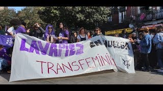 Primeros actos de la huelga feminista 8M [upl. by Iret]