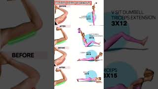 Flabby Arms Workout flabbyarms workoutforwomen home workout [upl. by Fara]