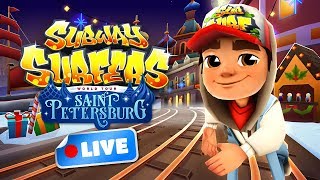 🔴 Subway Surfers World Tour 2017  Saint Petersburg Gameplay Livestream [upl. by Cristi]