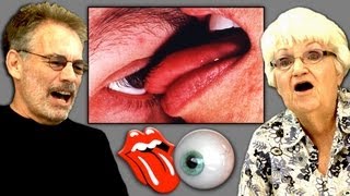 Elders React to Eyeball Licking [upl. by Erdnaed]