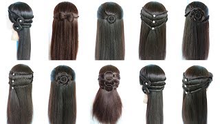 easy and beautiful hairstyles for girls  hair style girl  hairstyles for girls  hairstyle [upl. by Kruter280]