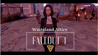 ►Wasteland Attire CBBE◄  Fallout 4 Mods 4K [upl. by Jorrie]