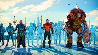 Aquaman Reveals The Kingdom of Atlantis to the World and Unites to Defeat All Common Enemies [upl. by Fatsug]