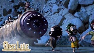 Oko Lele ⚡ NEW Episode 91 Giant Worm 🐍👤 Season 5 ⭐ CGI animated short 🌟 Oko Lele  Official channel [upl. by Etnauq]