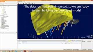 Building a geological model in Leapfrog Geo  Part 1 of 3 [upl. by Dafodil899]