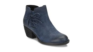 Born Farnes Burnished Suede Ankle Bootie [upl. by Albur674]