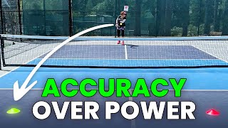 Want to Improve Pickleball Accuracy Try These Tips [upl. by Adnirod]