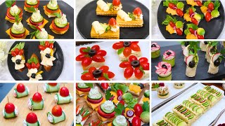 10 Appetizers Canapés and Starters for Christmas [upl. by Roper]