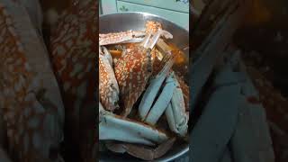 masak kepiting alaska kw mukbang kepitingalaska makan [upl. by Ellevehs542]