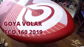 Tabla de windsurf GOya Volar eco 160 2019 [upl. by Yesak]