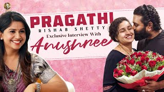 EXCLUSIVE Pragathi Rishab Shetty Interview With Anushree  Sandalwood  Anushree Anchor [upl. by Oek]