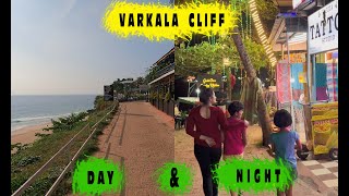 Varkala Cliff Walk  Day amp Night [upl. by Yliram]