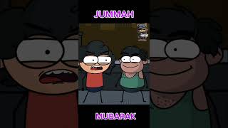 JUMMAH MUBARAK  FUNNY CARTOON [upl. by Atnas]