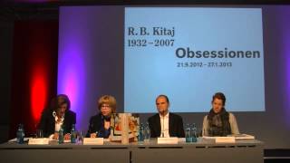 Sonderausstellung »RB Kitaj 19322007 Obsessionen«  Pressekonferenz Teil 1 [upl. by Aissenav45]