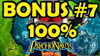 Lets Play Psychonauts bonus 7  Lungfishopolis 100 [upl. by Atrebla]