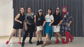 LOVE 2022  Line Dance ChoreoYulia P M INA Daisy Rosana Dewi INA amp Linda Widjaya INA [upl. by Crandell]