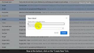 How to Move Mail to Different Folders in Gmail Tutorial [upl. by Burne]