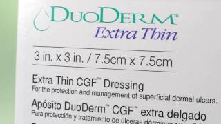 DuoDerm Hydrocollid Dressings [upl. by Deb574]