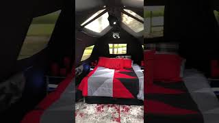 Best Glamping Shorts 2023 Best camping tents setup and gear [upl. by Luapleahcim]