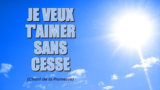 Je veux taimer sans cesse Free CATHOLIC SHEET MUSIC LYRICS amp GUITAR CHORDS  FluteRecorder [upl. by Rexer]