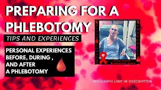 Preparing For phlebotomy Tips amp Experiences MPNs Polycythemia Vera  infograph link in description [upl. by Atteval]