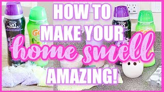 DOWNY UNSTOPABLES HACKS  HOW TO MAKE YOUR HOME SMELL AMAZING 2021  KARLAS SWEET LIFE [upl. by Carl]