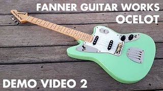 Fanner Guitar Works  Ocelot Electric Ukulele Demo 2 [upl. by Zacharie232]