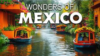 Wonders of Mexico  The Most Amazing Places in Mexico  Travel Video 4K [upl. by Anailuy]