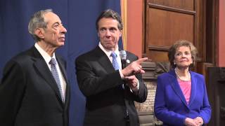 Governor Cuomo Unveils Portrait of Governor Mario Cuomo [upl. by Locke]